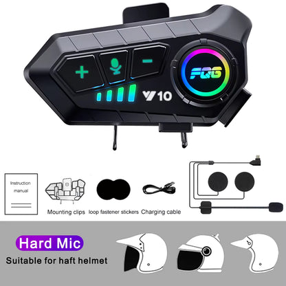 Bluetooth 5.3 Helmet Headset Wireless